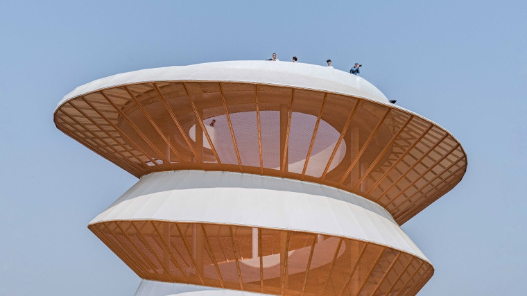 深圳膜结构螺旋观光塔:漫步自然 - 金鑫空间气膜官网 | 膜结构建筑